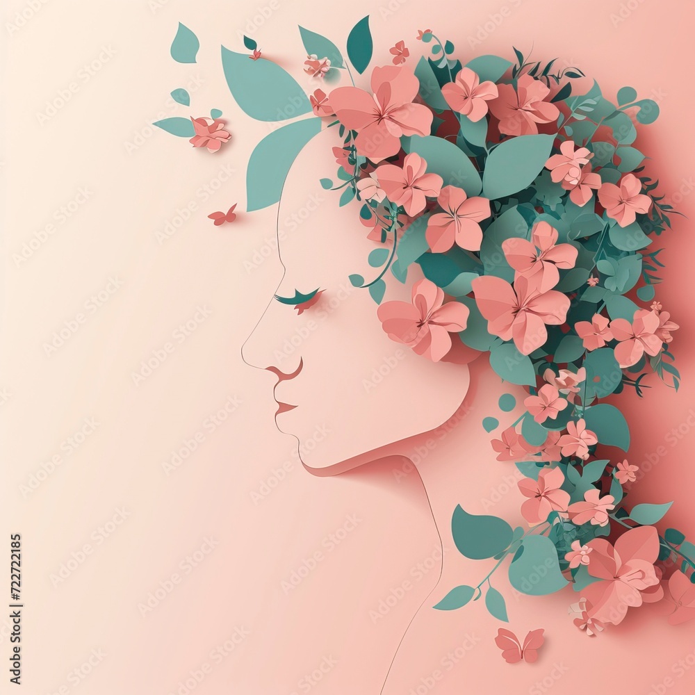 Womens day background Womens day background