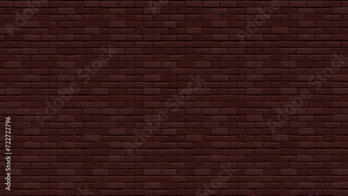 Brick pattern red background