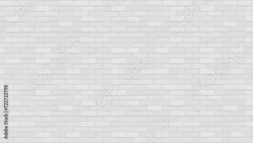 Brick pattern white wall background