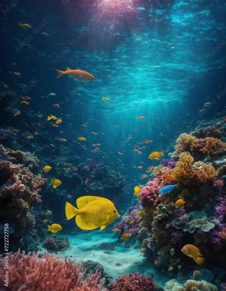 Fototapeta premium underwater
