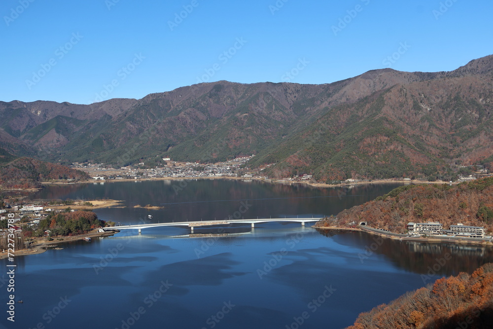 December 1, 2023: Viewing Mount Fuji at Tenjozan Park, Japan December 1, 2023: Viewing Mount Fuji at Tenjozan Park, Japan
