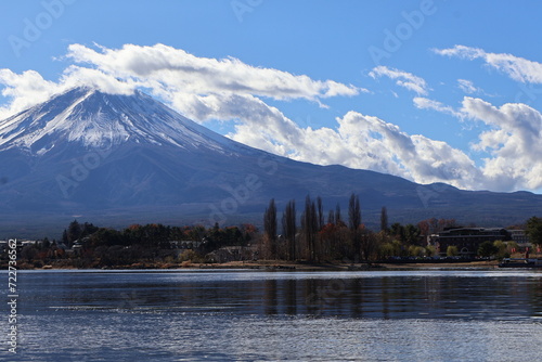 December 1, 2023: Viewing Mount Fuji at Lake Kawaguchi, Japan