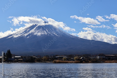 December 1, 2023: Viewing Mount Fuji at Lake Kawaguchi, Japan