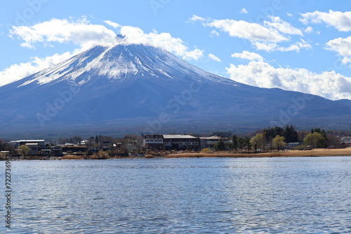 December 1, 2023: Viewing Mount Fuji at Lake Kawaguchi, Japan