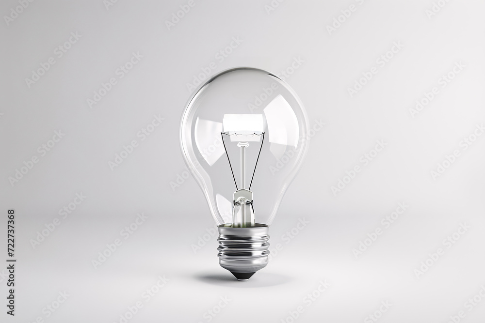 bulb on book on white background bulb on book on white background