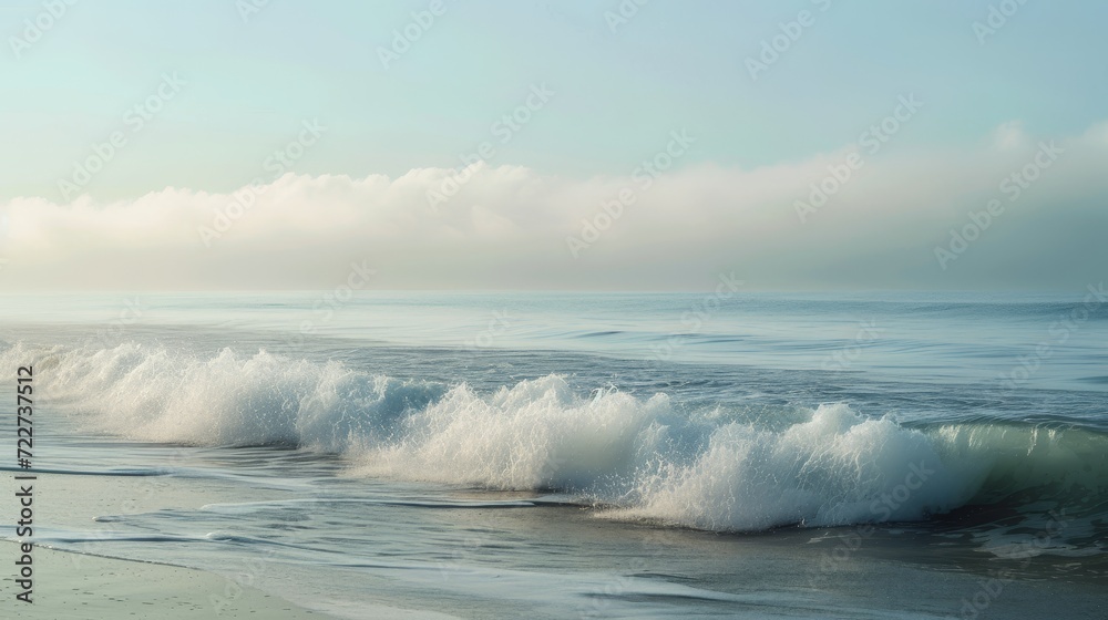 Coastal Reverie: A Serene Seascape