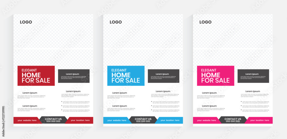 Professional a4 home sale flyer design, corporate real estate flyer template, Rent flyer design, Luxury property sale flyer, leaflet, and handout template.