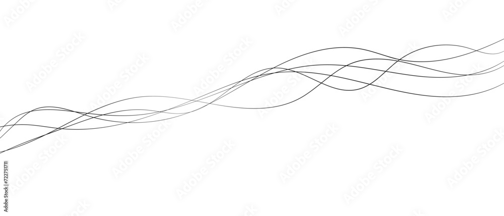 Thin line wavy abstract vector background. Thin line wavy abstract vector background.
