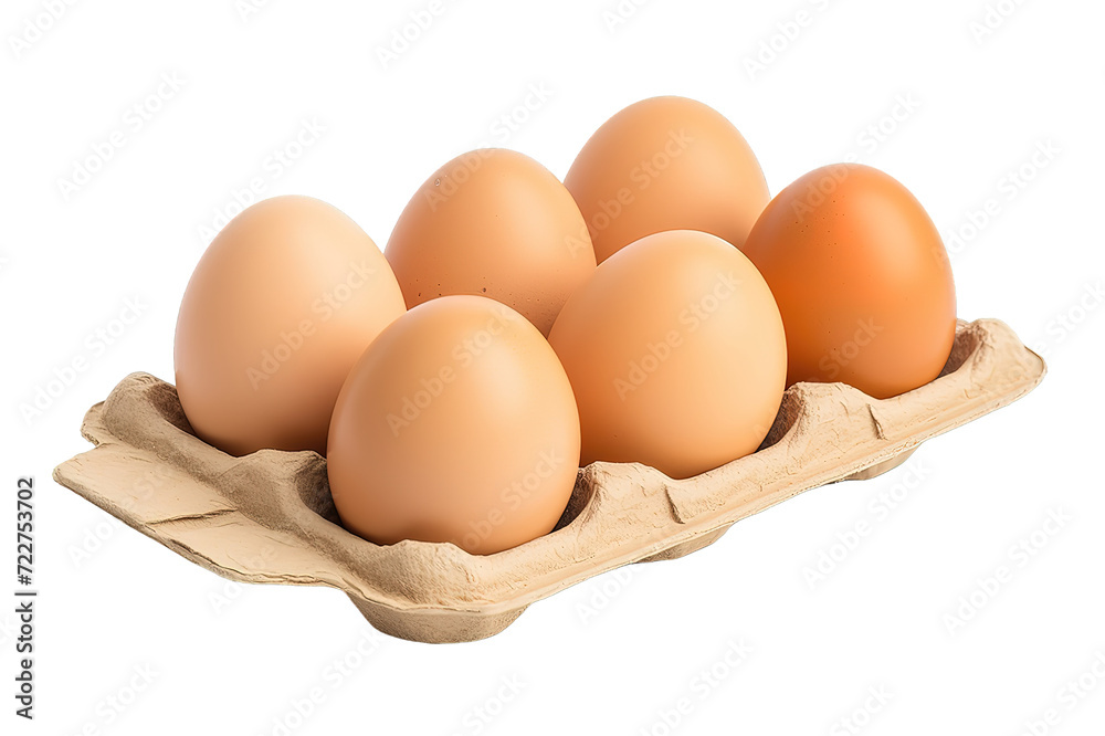 egg in paper panel isolated on a Transparent background. Generative AI egg in paper panel isolated on a Transparent background. Generative AI