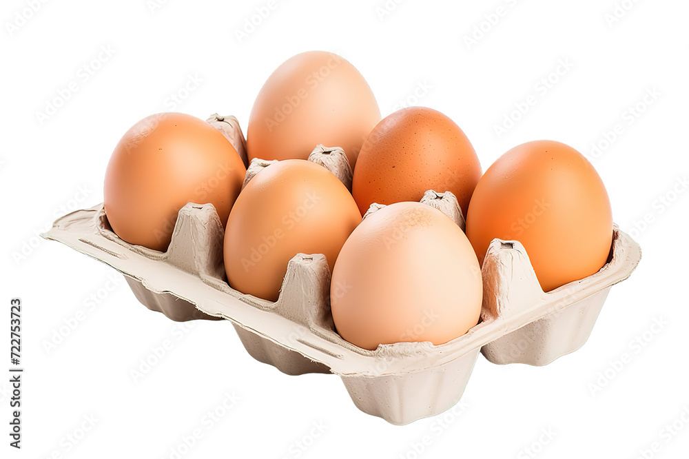 egg in paper panel isolated on a Transparent background. Generative AI egg in paper panel isolated on a Transparent background. Generative AI