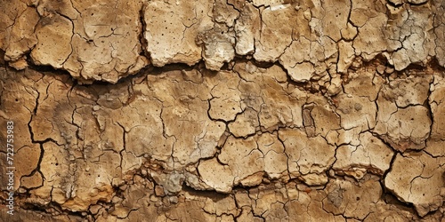 Dry cracked earth texture, natural background of arid soil.