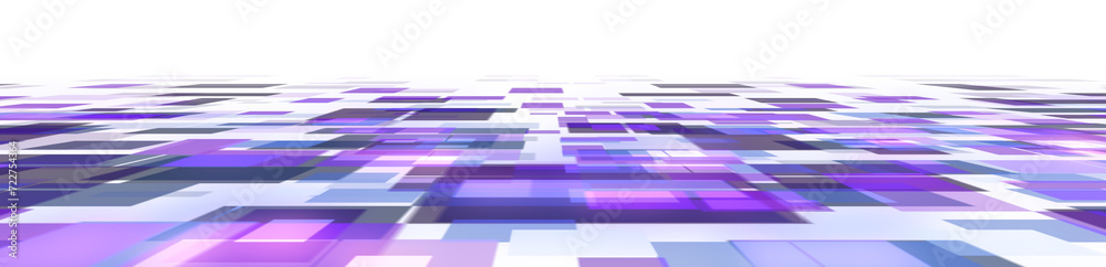 Digital technology data cyber surface grid glowing neon light