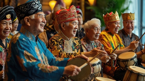 Elders Participate in Cultural Activity, Chinese New Year