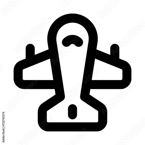 Airplane Line Icon