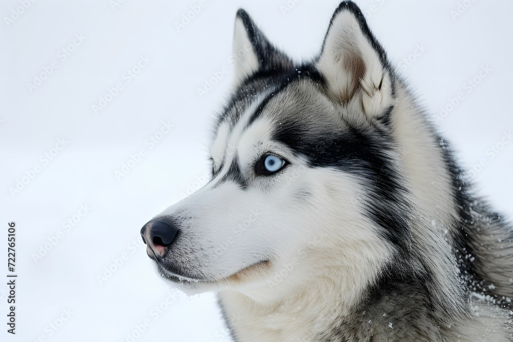 siberian husky dog