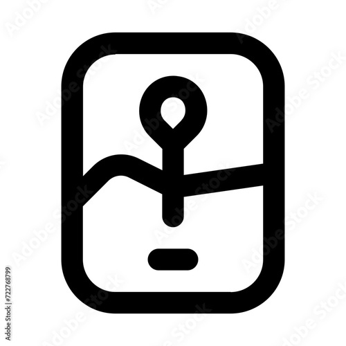 Navigation Line Icon