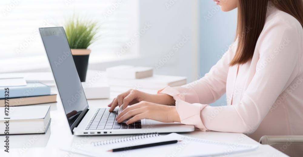 Portrait of an efficient personal assistant in a bright, modern office Portrait of an efficient personal assistant in a bright, modern office