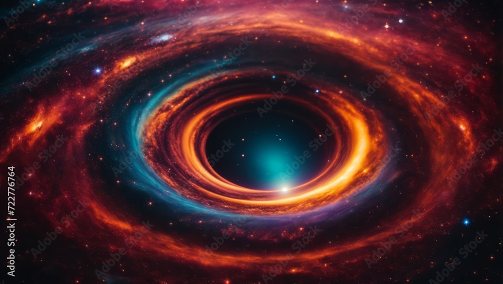 Blackhole in space. Abstract cosmos background Blackhole in space. Abstract cosmos background