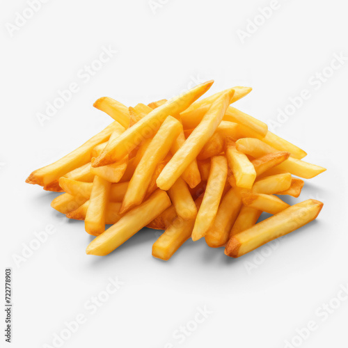 French fries, on transparency background PNG