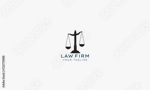 Attorney and lawyers logo design vector template