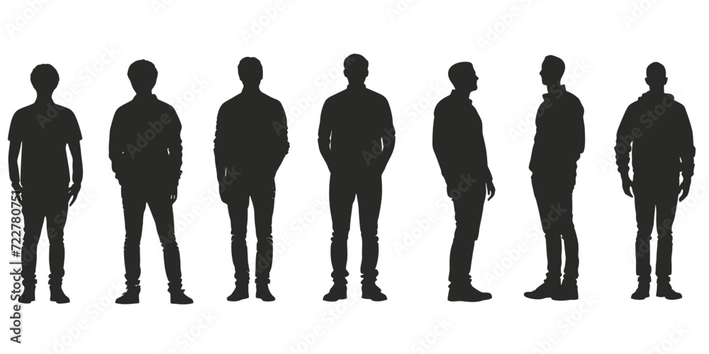 Silhouette Group of Mens