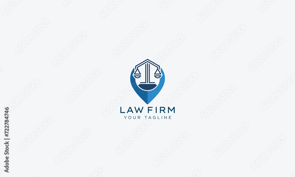 Attorney and lawyers logo design vector template Attorney and lawyers logo design vector template