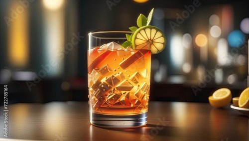 "Close-Up: Drink on Table - Pogus Caesar's Winning Shot in Shutterstock Contest"