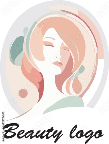 woman face logo fashion parlor