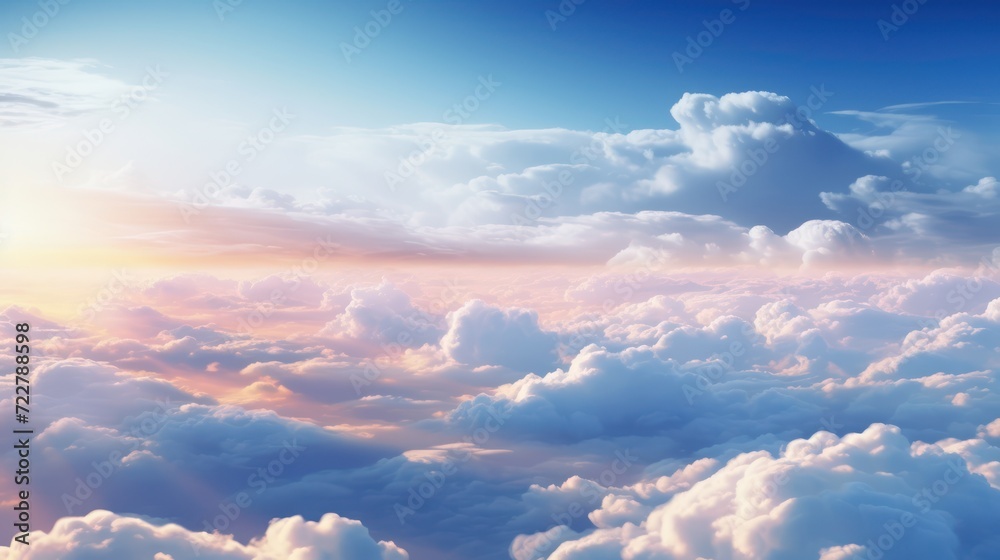 Aerial view of clouds beautiful view images wallpaper