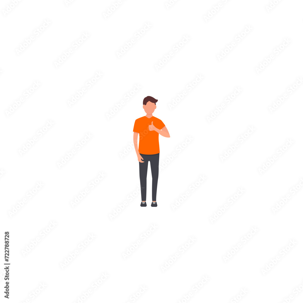 set of people casually playing in orange shirts baby