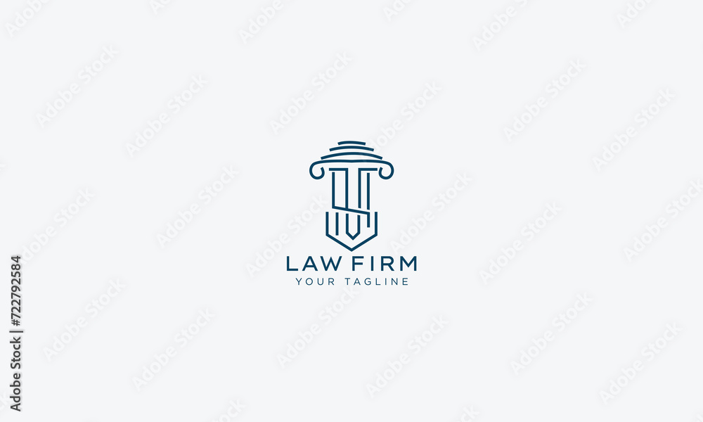 Attorney and lawyers logo design vector template Attorney and lawyers logo design vector template