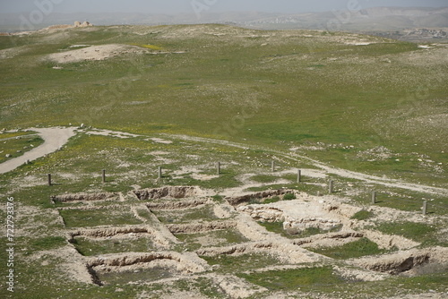 Canaanite city ruins