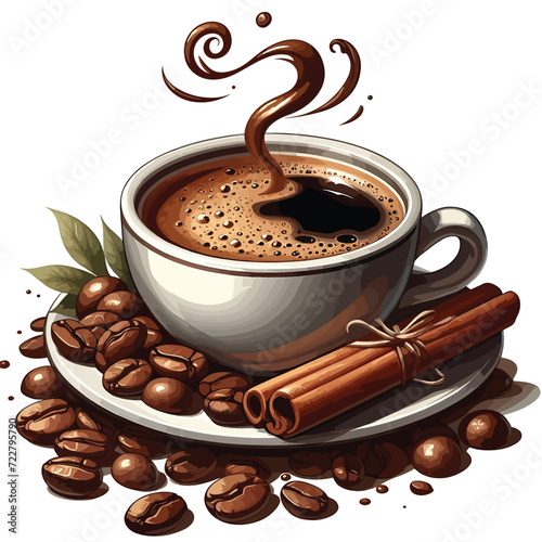 Brewtiful vectors & illust. for coffee lovers! 