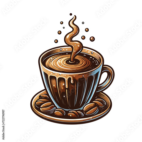 Brewtiful vectors & illust. for coffee lovers! 