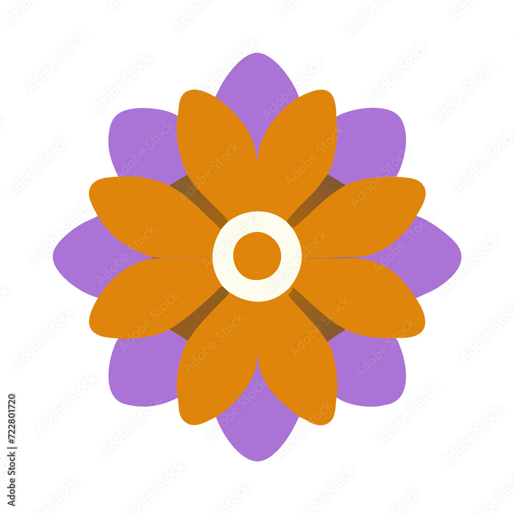 Beautiful flower shape design for various decorations. Beautiful flower shape design for various decorations.