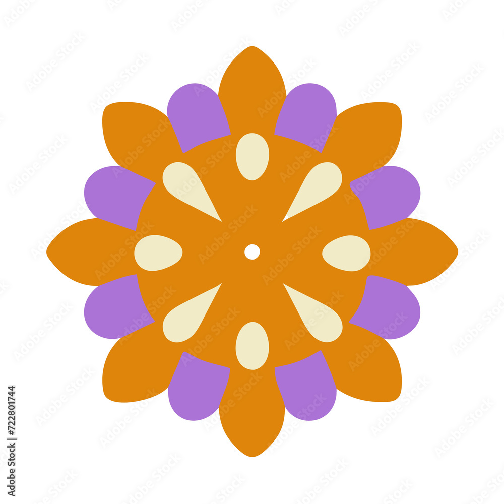 Beautiful flower shape design for various decorations. Beautiful flower shape design for various decorations.