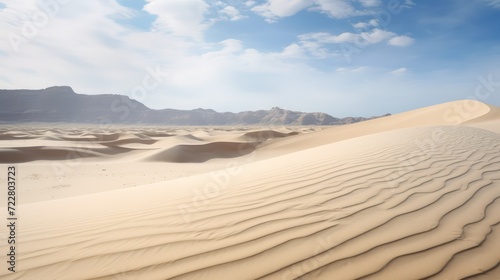 sand dunes in the desert