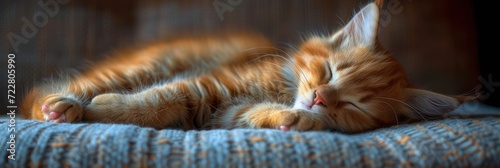 Cat Sleeps Uncomfortable Position Funny Lies, Desktop Wallpaper Backgrounds, Background HD For Designer