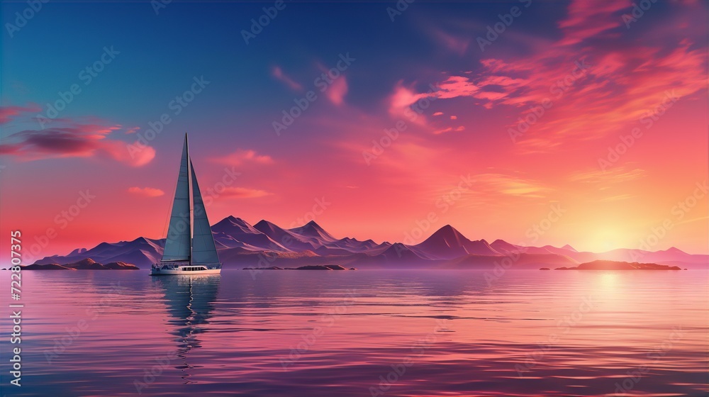 Fototapeta premium ship, boat, modern, luxurious, watercraft, maritime, transportation, sleek, design, elegance, nautical, contemporary