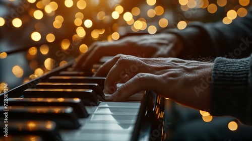 person, hands, piano, playing, music, fingers, instrument, keys, skill, musician, performance, artistic, talent