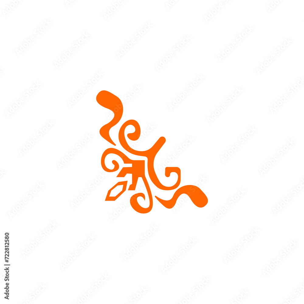 set corners in bright orange orange set corners in bright orange orange