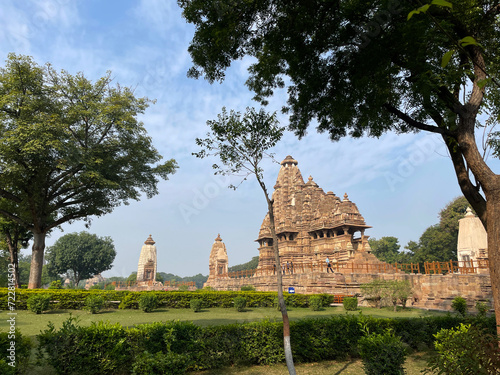 Khajuraho Group of Monuments || UNESCO World Heritage site || Nagara architectural style || Lakshmana Temple || kandariya mahadev temple
 photo