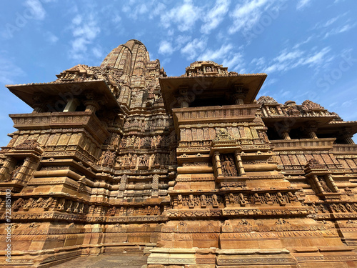 Lakshmana Temple, Khajuraho || Khajuraho Group of Monuments || UNESCO World Heritage site || Nagara architectural style photo