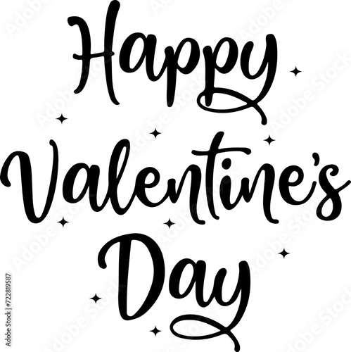 Happy Valentine s Day Lettering