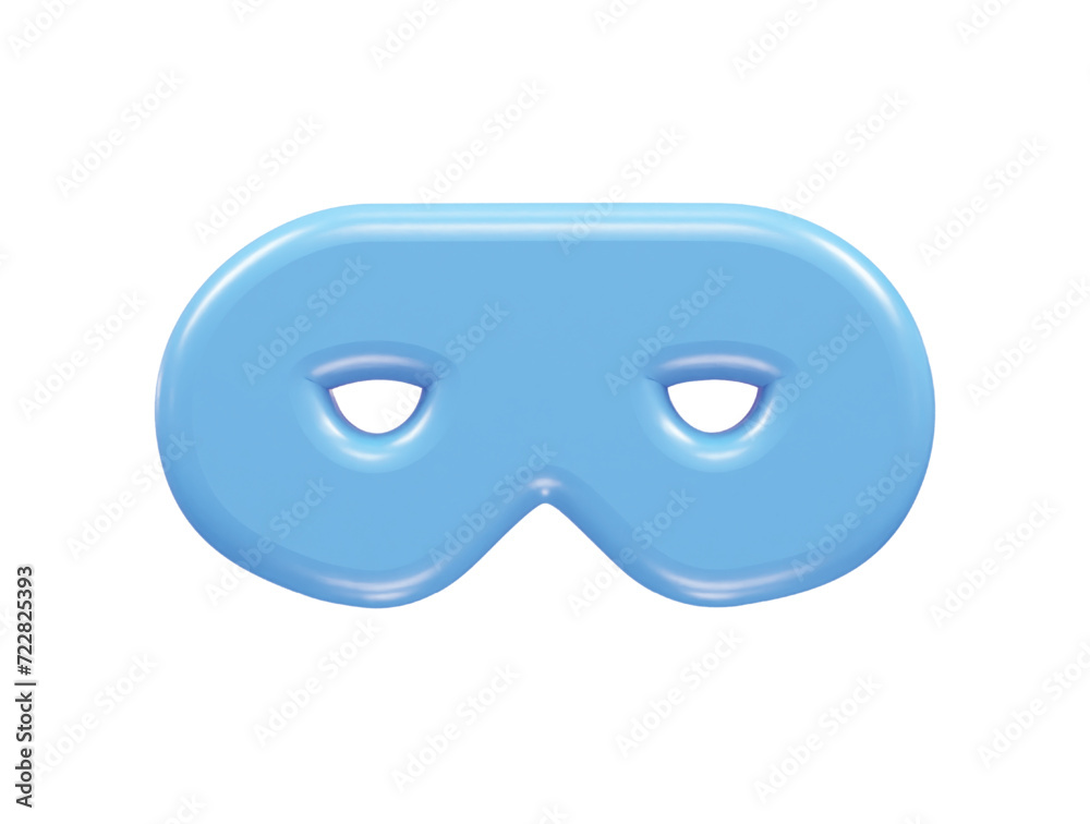 Privacy safety icon 3d rendering illustration