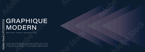 Dark abstract vector design with left arrows. Minimalistic geometric poster, banner, wallpaper, cover design.