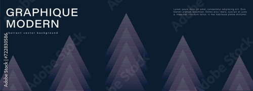 Dark abstract vector design with up arrows. Minimalistic geometric poster, banner, wallpaper, cover design.