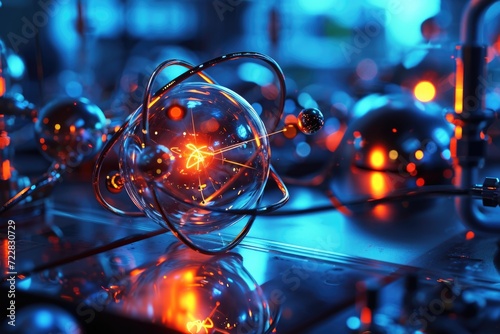 Cold Atom Research: Exploring quantum behavior through extreme cooling.