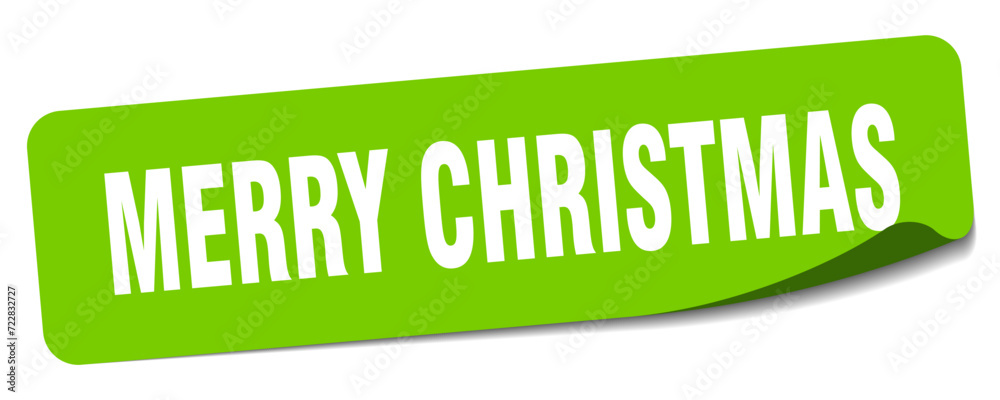 merry christmas sticker. merry christmas label merry christmas sticker. merry christmas label
