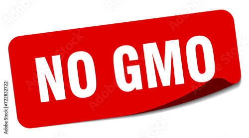 no gmo sticker. no gmo label